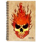 Flaming Skull